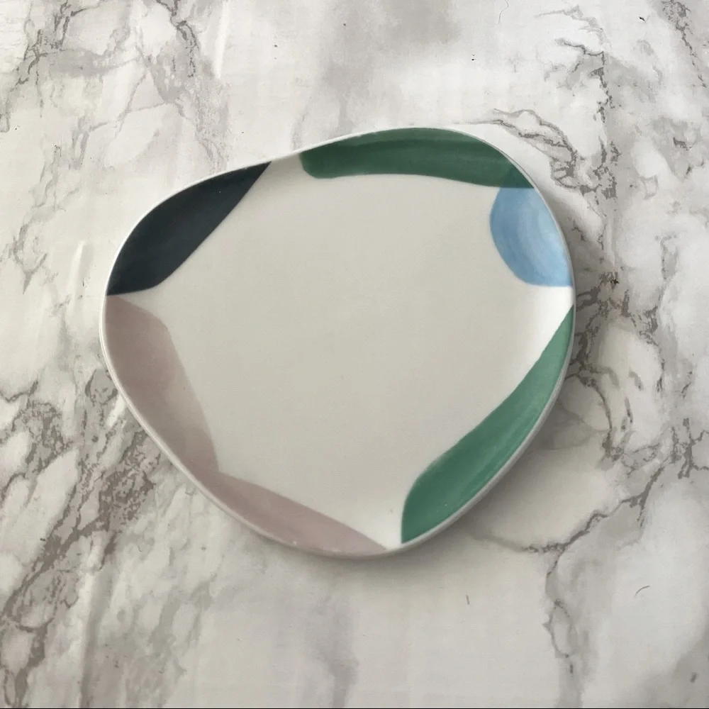 fringe studio geometric ceramic frinket dish June sale